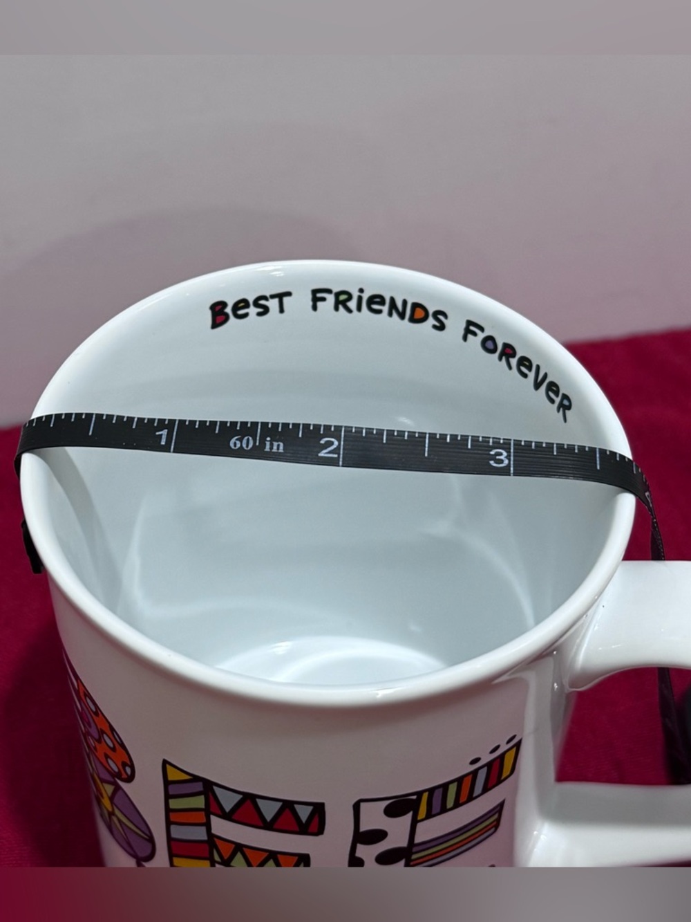 Best Friends Forever B❤️F❤️F Mug Our Name is Mud by Lorrie Veasey UNUSED - Picture 10 of 13